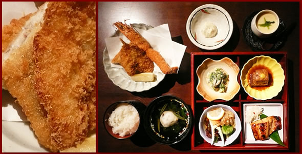 ミックスフライ膳